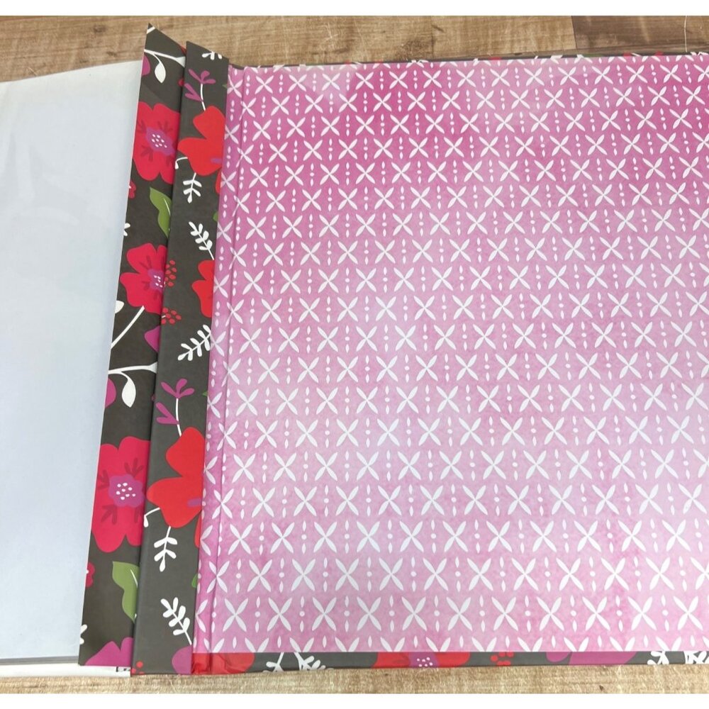 NIP Recollections 12 x 12 Scrapbook Floral, Flower Theme - Picture 4 of 5